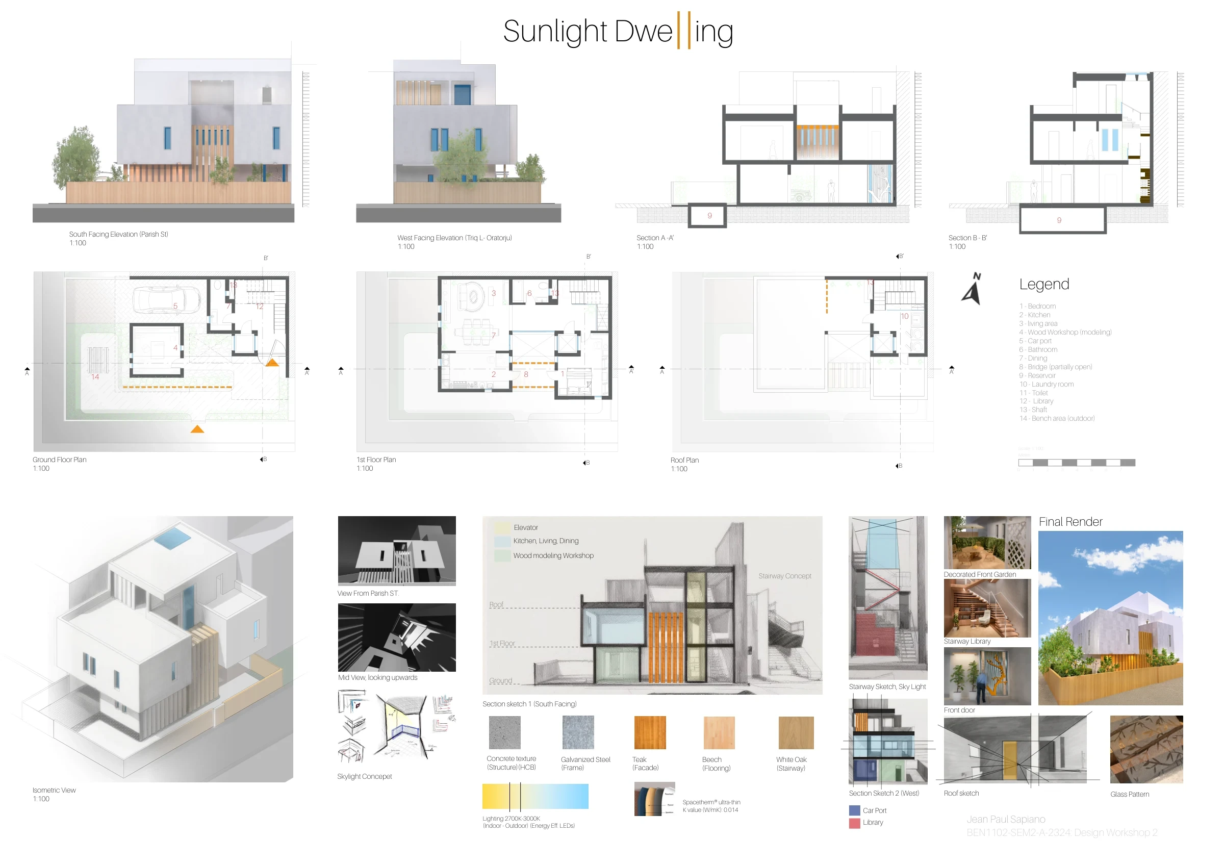Dwelling, sheet 11 of 19